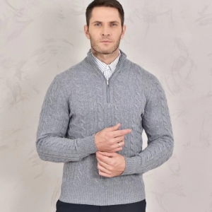 loro piana treccia jumper